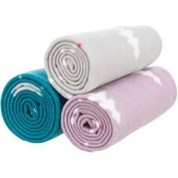 TRIXIE Vánoční deka NIVIA fleece šedá/berry/petrolejová