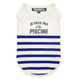 Milk&Pepper Tričko pro psa námořnické 31 cm