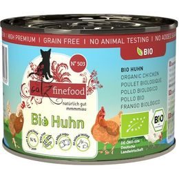 Catz finefood Konzerva CF Bio No.503 s kuřecím masem 200 g