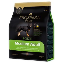 Prospera Plus Krmivo Medium Adult kuře s rýží 3kg
