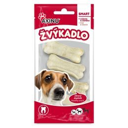 Akinu kost bílá pro psy 5 cm 4 ks