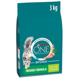 Purina ONE Bifensis Indoor s krůtou a celozrnnými obilovinami 3 kg