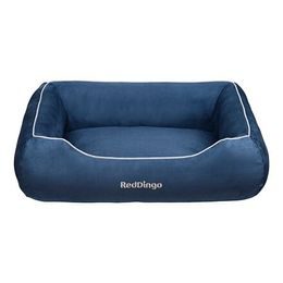 Red Dingo Donut Bed Pelech pro psy Large 100 cm modrý