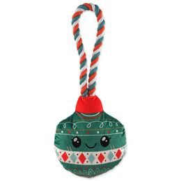 Dog fantasy Hračka Winter Tale ozdoba vánoční pískací, zelená 30cm