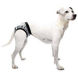 Samohýl Exclusive Hárací kalhotky bavlna Marty bílo-černé 40cm