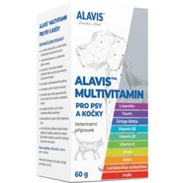 Alavis Multivitamín pro psy a kočky 60g