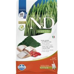 N&D SPIRULINA Cat GF Herring & Wolfberry Kitten 300 g
