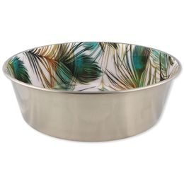 Dog fantasy Miska nerez se vzorem uvnitř 23cm, 2650ml