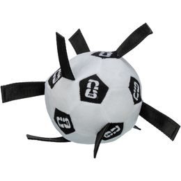 Trixie FIFA 2026 měkký aportovací míč s úchyty 12 cm bílá/černá LIMITOVANÁ NABÍDKA
