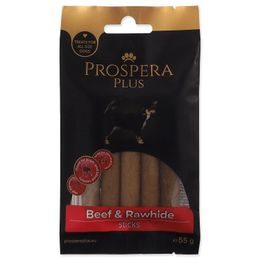 Prospera Plus Pochoutka Hovězí a surová kůže tyčinka 5ks 7,5cm