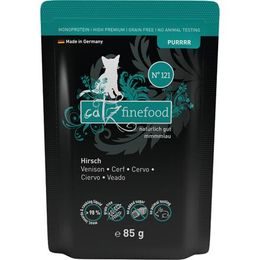 Catz finefood Kapsička CF Purr No.121 s jelením masem 85 g
