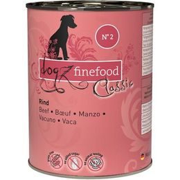 Dogz finefood Konzerva No.2 s hovězím masem 400 g