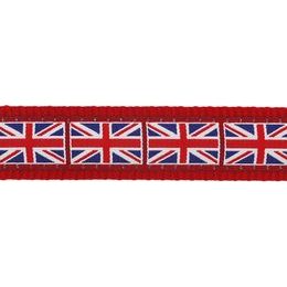 Red Dingo Vodítko přepínací 12 mm x 2 m Union Jack Flag