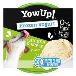 Dairy pet Yow Up! YOWUP Frozen Yoghurt - zmrzlinový jogurt s příchutí kuřete a jablka 110 g