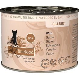 Catz finefood Konzerva CF No.9 se zvěřinou 200g