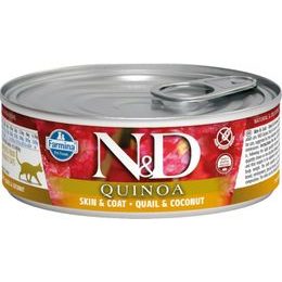 N&D QUINOA Cat konzerva Quail & Coconut 80 g