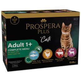 Prospera Plus Kapsička Adult 1+, 12x 85g