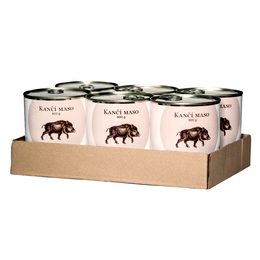 BOHEMIA 6x Kančí maso ve vlastní šťávě 800 g