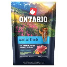 Ontario Vzorek Adult All Breeds Monoprotein Tuna & Sweet Potatoes 0,1kg