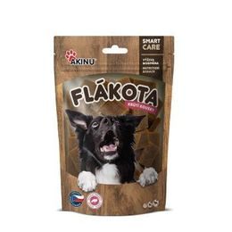 Akinu Flákota Krůtí kousky pamlsek pro psy 100 g
