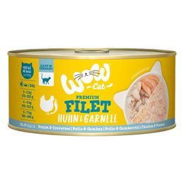 WOW Cat Konzerva Filet Kuřecí s krevetami Adult 70g