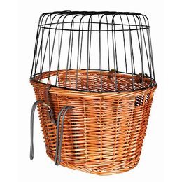 Trixie Přepravní koš na kolo s drátěnou kabinou 44x48x33cm bez polštáře (max 5kg)