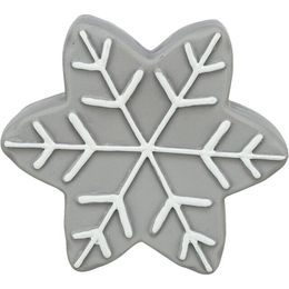 Trixie Vánoční hvězdička se zvukem 10 cm latex šedá