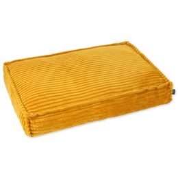 Dog fantasy Matrace Strip hořčicová 90x60cm