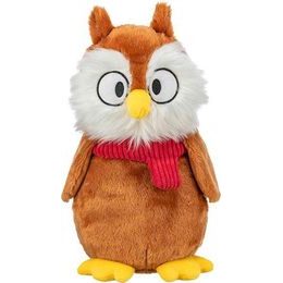 Trixie Xmas Owl - vánoční sova, plyšová hračka pro psy, 33 cm