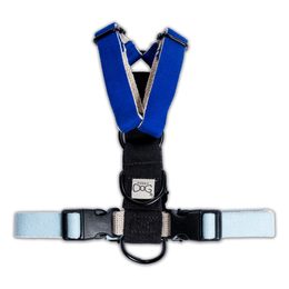 FUNKY DOG Konopný postroj pro psa modrý