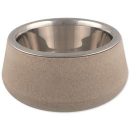 Dog fantasy Miska nerez EcoStyle béžová 17cm, 850ml