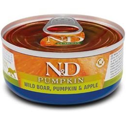 N&D PUMPKIN Cat konzerva Wild Boar, Pumpkin & Apple 70 g