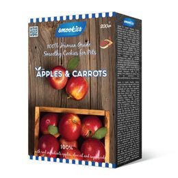 Smookies Premium APPLE jablkové sušenky 100% human grade 200g