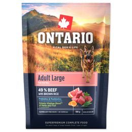 Ontario Vzorek Adult Large Beef & Brown Rice 0,1kg