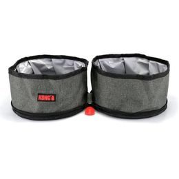 Kong Cestovní skládací miska dvojitá Fold-Up