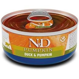 N&D PUMPKIN Cat konzerva Duck & Pumpkin 70 g