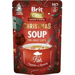 Brit Care Cat Christmas Fish Soup with carrot peas and rosemary 75 g
