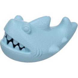Flamingo Hračka guma Snakky žralok modrý