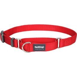 Red Dingo Obojek polostahovací 20 mm x 33-50 cm Červená