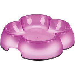 Trixie Plastová miska čtyřlístek s gumou 0,25l/14cm