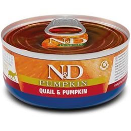 N&D PUMPKIN Cat konzerva Quail & Pumpkin 70 g