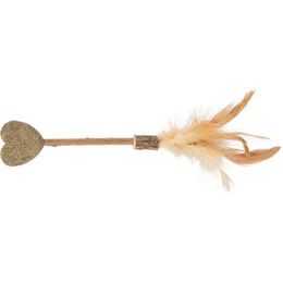 Trixie Lízátko SRDCE s Matatabi a peřím 23 cm