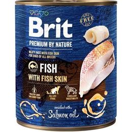 Brit Premium by Nature Dog konzerva Fish with Fish Skin 800 g