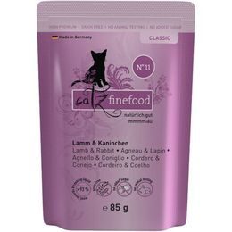 Catz finefood Kapsička CF No.11 s jehněčím a králičím m. 85 g