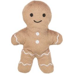 TRIXIE Xmas Gingerbrad Man plyšový pan Perníček hračka s catnipem 11 cm