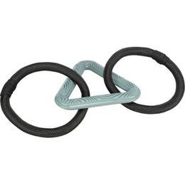 Trixie CityStyle přetahovadlo trojúhelník s kruhy 44cm TPR/lano