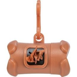 Trixie Plastový zásobník na sáčky na trus tvar KOST včetně 1 role 15ks