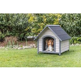 Trixie NATURA bouda pro psa se sedlovou střechou M-L: 83x87x101 cm šedá