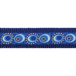 Red Dingo vodítko přepínací Cosmos Blue 15 mm x 2 m