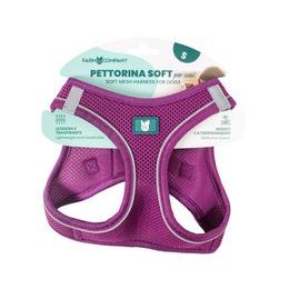Farm company soft mesh postroj pro psy fialový L 48-54cm